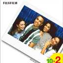 Fujifilm Instax Wide Instant Film Twin Pack with Sunshine Photo Microfiber Cloth... (2 Pack-40 Exposures)