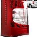 Tail Light Compatible With 2011-2016 Chrysler Town & Country Rear Left Driver Side Taillight Replace 5182531AE