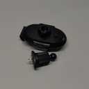 Miracase Phone Holders for Your Car with Metal Hook Clip, Air Vent Cell Phone Stand Car Mount, Universal Automobile Cradle for Garmin GPS Fit iPhone Android and All Smartphones, Dark Black (1 Pack)