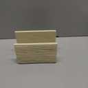 Natural Travertine Textures Napkin Holder, 6 Inches Paper Napkins Holder for House, Party, Restaurant, Hotel, Cafe, Bar, Paper Napkin Storage Dispenser for Dinner Table, Kitchen Countertop (Beige)