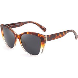 FEISEDY Polarized Vintage Sunglasses American Womens Square Jackie O Cat Eye Sunglasses B2451