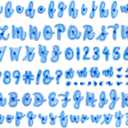 83 PCS Letter Number Stamps for Cookies, Alphabet Number Fondant Cake Mold, Fondant Molds for DIY Cookies, Biscuit, Sugar, Cake