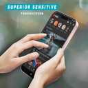 (2 Pack) Designed for iPhone 16 Tempered Glass Screen Protector, Full Coverage, Anti Scratch, Bubble Free