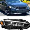 Right LED Headlight for 2022-2024 Honda Civic Sport/Touring/Sport Touring, Right Passenger Side