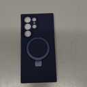 for Samsung Galaxy S23 Ultra Case with Magnetic Invisible Stand [Compatible with MagSafe] Military Drop Tested [Full Camera Protection] Silicone S23 Ultra Case for Women Men, Dark Blue