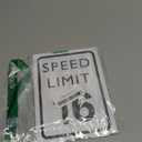 Race Car Birthday Decor, Speed Limit 16 Sign, Fast One, Race Car Birthday Party Decorations, 6x8 Inches Acrylic Sign with Stand, Let's Go Racing Party Supplies for Boy Race Fans