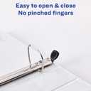 Avery Heavy-Duty View Binder with 1.5" One Touch EZD Ring, Black, 1 Binder (79695)
