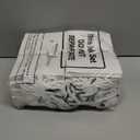 Sherr 50 Pcs White Gift Bags with Handles Tags 5.3 x 3.7 x 8.1 Inches Small Glossy Paper Bags Bulk Wedding Birthday Baby Shower Party Favor Gifts