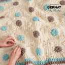 Bernat Baby Blanket Baby Blue Yarn - 1 Pack of 300g/10.5 oz - 100% Polyester - #6 Super Bulky - 220 Yards - Knitting/Crochet