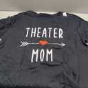 Theater Mom Funny Women Theatre Lover Mama Gift Theatre T-Shirt, XL