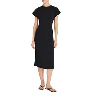 CLUB MONACO Women's Crepe Dress, Black 12