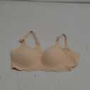 Ganado Wireless Bras for Women No Underwire Scalloped Seamless Bras with Support and Lift Padded T Shirt Bra Comfort Bralette (XX-Large, #1 Nude)