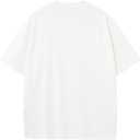 Mens Oversized T-Shirts Fashion Loose Fit Crewneck Tshirt Streetwear Heavyweight Short Sleeve Gym Workout Tops, Size XL