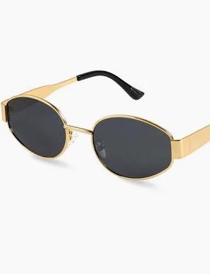 SOJOS Retro Oversized Square Polarized Sunglasses for Women and Men Vintage Shades Classic Large Metal Sun Glasses