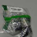 Stainless Steel Classic Bottle Pourers,Black 6 Pack with6 Adapters for Large Neck Bottles,Also for Olive Oil, Juice, Syrup,Converts Any Spout into a Large Pour Spout (3 Pac)