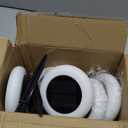 Solar Garden Pathway Lights Color Changing LED Disc Stakes 6 Pack Outdoor Landscape Lighting for Yard Park Walkway Outdoor Solar Lights Solar Driveway Lights