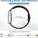 10 Pack Silicone Bands Compatible with Apple Watch 38mm 40mm 41mm 42mm 44mm 45mm 46mm 49mm Women Men, Soft Waterproof Replacement Wrist Sport Band for iWatch Series 11 10 9 8 7 6 5 4 3 2 1 SE Ultra