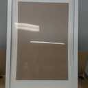 JCJMY 24x36 Picture Frame with 20x30 Mat, Display Photo 20x30 with Mat or 24 x 36 Without Mat, Wall Hanging Large 24 by 36 Poster Frame with Plexiglass, White
