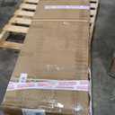 60" x 84" Bifold Sliding Barn Door, K Shaped Panel with Sliding Hardware Kit Set, Finished Closet Door Slab, 5.66FT Track for 4 Doors, MDF, White