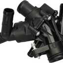 HARUMA 2702000415 Thermostat Housing Assembly 2015-2019 for Mercedes-Benz CLA250 /CLA 45/GLA 250/GLA 45