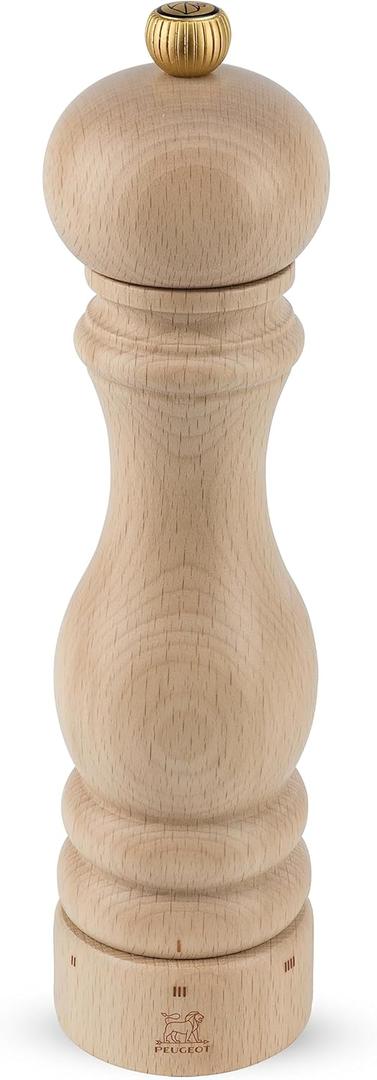 u'Select Manual Pepper Mill in Natural Wood, 22 cm