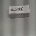 Goldenwarm Brushed Nickel Square Pocket Door Lock, Pocket Door Hardware for 2-1/8'' Round Bore Hole, Pocket Door Handles Fit 1-1/4'' to 2'' Thickness Sliding Door 2-3/8'' Latch 1 Pack