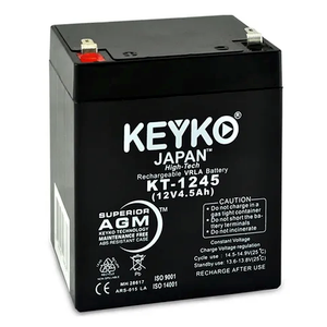 Keyko Japan High-Tech Rechargeable VRLA Battery KT-1245 (12V4.5Ah)