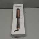 Upgraded Infrared Bounce Brush, Heated Thermal Round Brush with 5 Heat Settings & LED Display, 1.5 Inch lonic for Hair Straightener & Curling Wand, Dual Voltage, Blowout Look, Gifts for Women (Rose Gold)