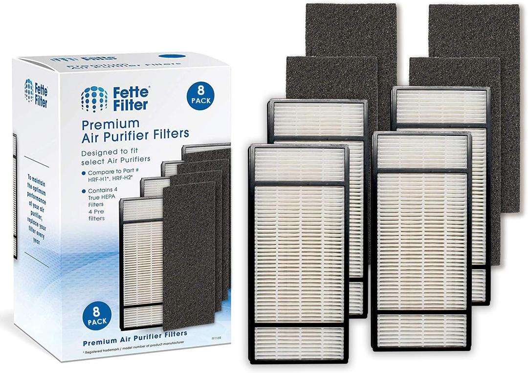 Fette Filter - Filter H with Pre-Filter for Model HPA-050 HPA-060 HPA-061 HPA-150 HPA-160 HHT-055 HHT-155 (QTY4) Part # HRF-H1 HRF-H2 HRF-B1 HRF-B2 H (4+4)
