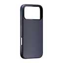 TV Series Theme Graffiti Phone Case for iPhone 17 Pro, Black Carbon Fiber Glossy Phone Cases