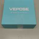 Vepose Women's Over The Knee High Boots Suede Thigh High Boot 3 Inch Chunky Heels Zipper Adjustable Opening Shoes (6.5)