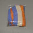 FUAMEY Dog Sweaters for Large Dogs,Dog Knit Sweater Hoodie Warm Dogs Pullover Soft Pet Knitwear Puppy Stretchy Hooded Sweaters Pets Cozy Fuzzy Knits Sweatsuit Winter Christmas Orange Stripes L