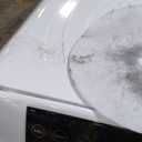 Euhomy Compact Laundry Dryer, 3.5 cu ft Front Load Stainless Steel Clothes Dryers With Exhaust Pipe, 1500W, LCD Control Panel Four-Function Portable Dryer For Apartments, Home, Dorm, White