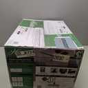 52/inch Modern Black and Gold Ceiling Fan with Lights Remote, ETL Listed, 3 Downrods, Blade Fans, Reversible Quiet DC Motor, Timer for Outdoor Patio Waterproof Bedroom