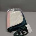 Taygeer Carry On Backpack, 35l Travel Backpack for Women Airline Approved, Cute Underseat Personal Item Travel Bag With Shoe Compartment, Casual Daypack Gifts for Friend Weekend, Beige Peacock Pink (Large, Cream Pink Green)