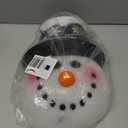 FUNPENY Snowman Christmas Porch Light Covers, Christmas Outdoor Decoration Holiday Light Covers for Porch Lights, Garage Lights, Large Light Fixtures