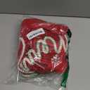 GMOEGEFT Christmas Tree Skirt 36 30 Inches Red Felt with Merry Christmas Tree Skirt Xmas Holiday Decorations (30 in)