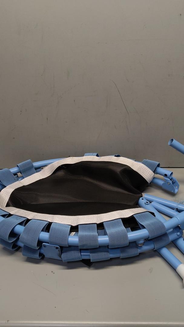 ZCMHAXJ Foldable Mini Trampoline, 40" Rebounder Trampoline for Adults & Kids, 440lbs Capacity Indoor Fitness Workout Exercise Equipment