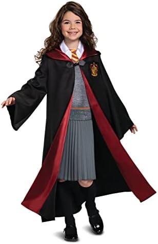 Disguise Hermione Granger Girls Costume, Deluxe Official Harry Potter Wizarding World Costume, Kids Size (4-6x)