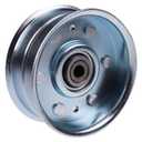 AIVWUMOT Flat Idler Pulley 3.5'' 483638 486045 483415 Compatible with Scag SCZ61RD, SCZ61V, SCZ72V, SCZII61V, STC48V, STC52V, STC61V, STWC48V, STWC52V, STWC61V, 48V, 52V, 61V, 72V Cutter Decks