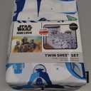 Jay Franco Kids Sheet Set with Fitted, Flat Sheets & Pillow Cover - Ultra-Soft Bedding with Pillowcase for Room Decor, Multi - Star Wars, 3 Piece Twin