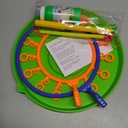 Giant Bubble Wand Set for Kids and Adults with Concentrated Refill, Fun Outdoor and Indoor Activity for Girls, Boys, Toddlers and Children to Enjoy