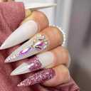 Pretty Diva Dipping Powder - Pure Milky White Dip Powder for Nails