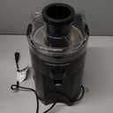 Hamilton Beach HealthSmart Juicer Machine, Compact Centrifugal Extractor, 2.4 Feed Chute for Fruits and Vegetables, Easy to Clean, BPA Free, 400W, Black (R67500)