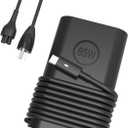Cargador USB C de 65 W, cargador USB-C Dell de 65 W para Dell Latitude 5520 5420 5540 7420 5550 3540 e5430 5440 5530 7430 7440 3450 XPS 13 Chromebook tipo C cable adaptador de corriente alterna