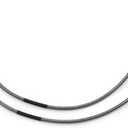 MSCRP 89702 Front Stainless Brake Lines for 87-06 Jeep TJ/YJ/XJ With 4"-6" Suspension Lift Kits