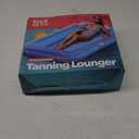 Premium Inflatable Tanning Pool Lounger | Inflatable Tanning Bed for Adults - 4 in 1 Multipurpose Suntan Tub | Pool Floats Adults, Inflatable Pool Float | Tanning Float - Sunbathing Pool Raft