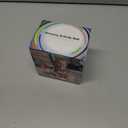 Sensory Activity Board Upgraded- 3D Sensory Activity Ball,Stress Relief Toy,Silicone Fidget Toy for Stress Relief,Anxiety,Autism,ADHD,Kids 3+ & Adults,with Travel Storage Bag & 16 Strings (White) (Sphere, Baise)