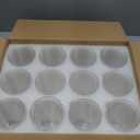 12pcs Glass Cylinder Vases for Centerpieces - 6 Inch Tall Flower Vase for Wedding Decorations, Clear Glass Flower Vases Floating Candle Holder for Table Centerpiece Wedding Home Decor