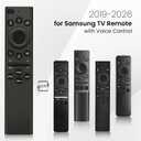 Replacement for Samsung Smart TV Remote, with Voice Control, Compatible with Samsung TV QLED/OLED/The Frame/Crystal UHD Series, Simple Setup